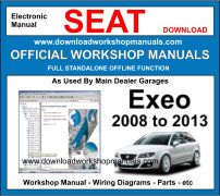 Seat exeo Service Repair Workshop Manual Download